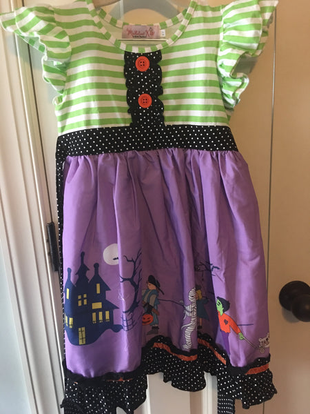 Halloween woven dress used